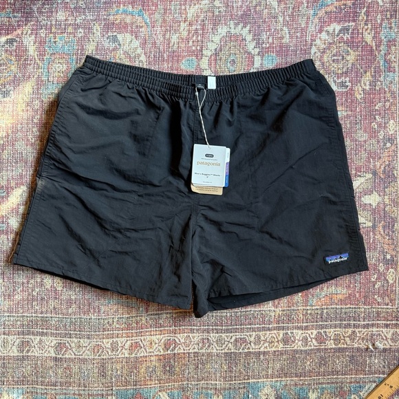 Patagonia Other - Patagonia Men's Baggies 5” Black Swim Shorts with nets XL NWT